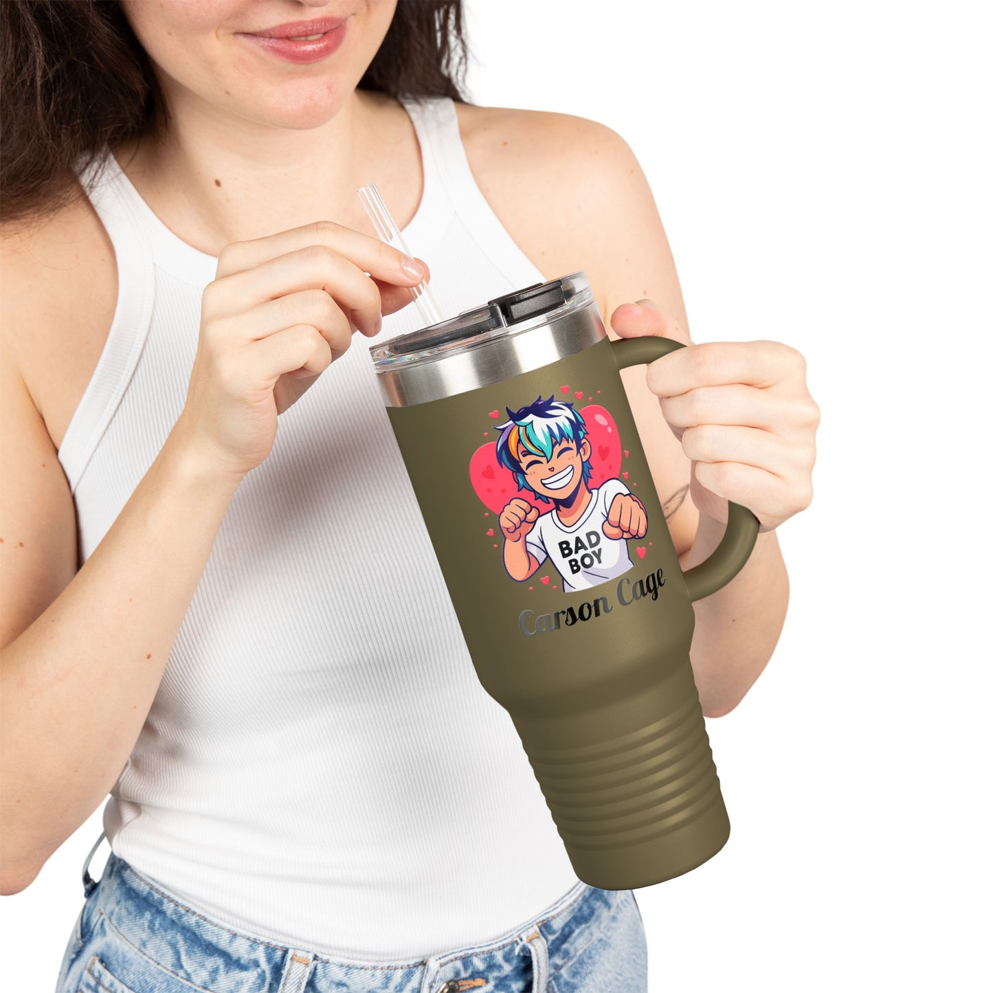 40oz Insulated Carson Cage's Travel Mug